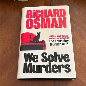 Richard Osman 'We Solve Murders' Hardcover Book